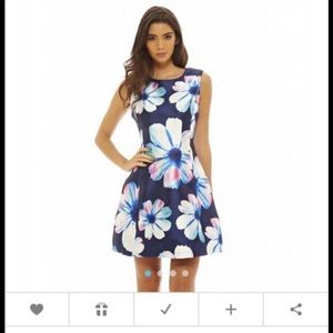 NWT Ax Paris A line mini dress size US 6 UK 10 $40